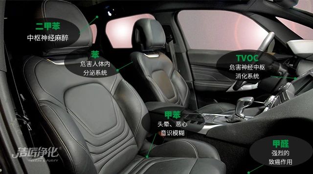 潔匠凈化·的凈工業(yè)除臭劑_汽車異味可不理？長期吸入對人體危害大！