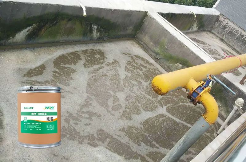湖南某食品廠主要生產泡椒鳳腳、鹵汁豆干類食品。前段時間咨詢：污水處理池全部暴露在外面，夏天高溫，臭味特別大，能否用除臭劑解決？